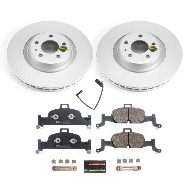 PowerStop 17-19 Audi A4 Front Euro-Stop Brake Kit