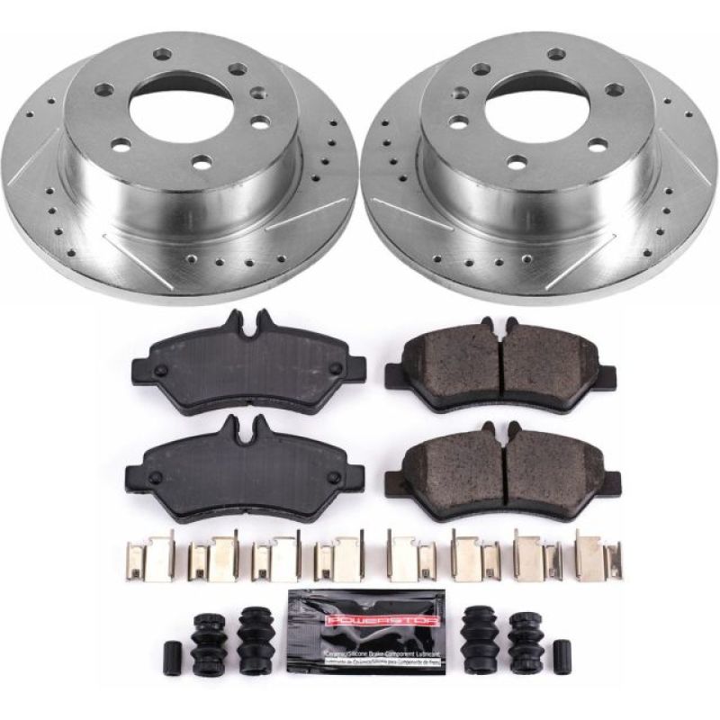 PowerStop 07-09 Dodge Sprinter 2500 Rear Z23 Evolution Sport Brake Kit