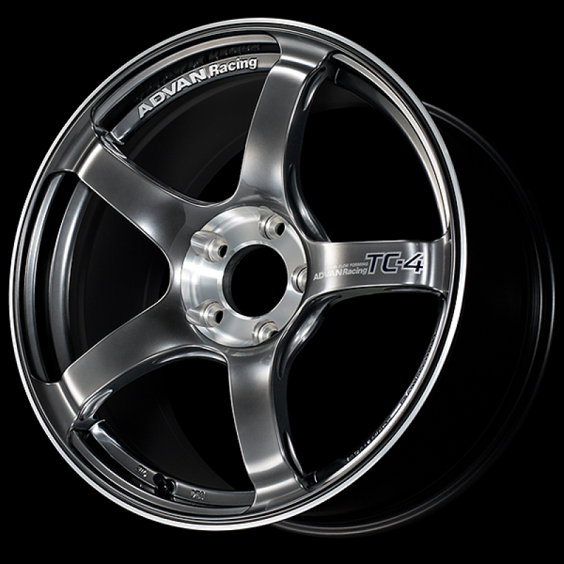 Advan TC-4 SE 16x7.0 / +44 Offset / 5x114.3 / 73mm Bore / Racing Hyper Black and Diamond Cut