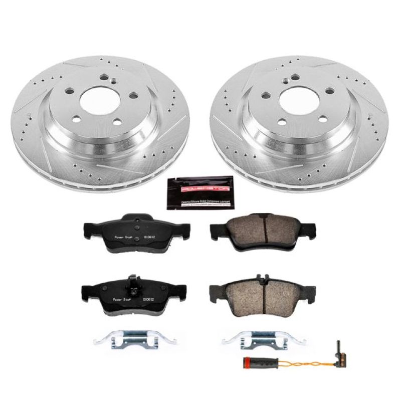PowerStop 12-13 Mercedes-Benz S350 Rear Z23 Evolution Sport Brake Kit