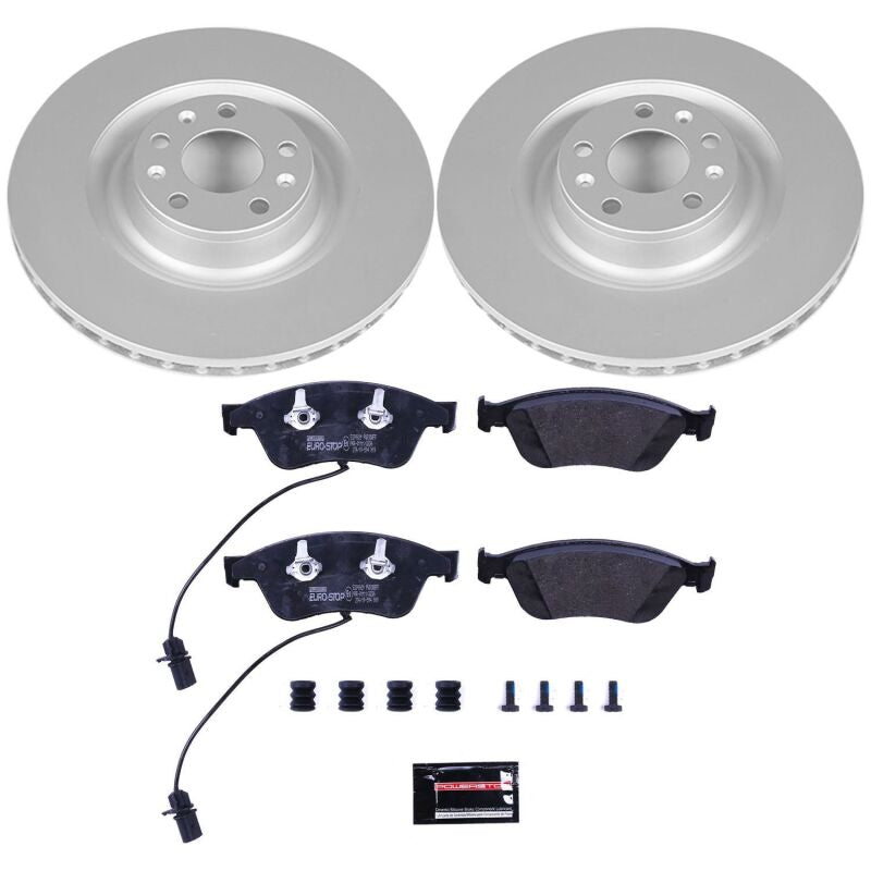 PowerStop 09-11 Audi A6 Quattro Front Euro-Stop Brake Kit