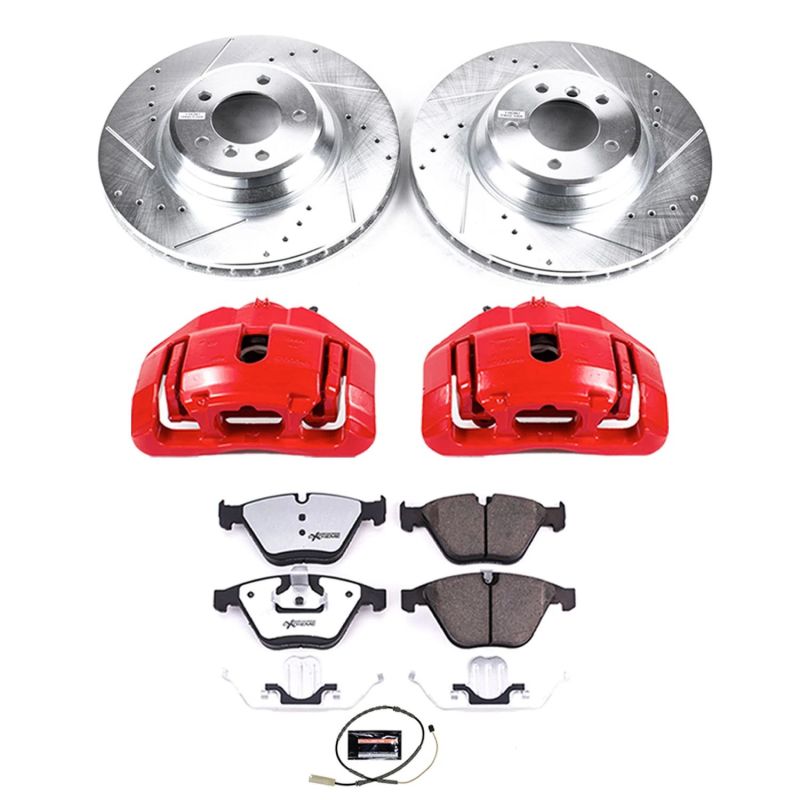 PowerStop 13-15 BMW X1 Front Z26 Street Kit w/Cals