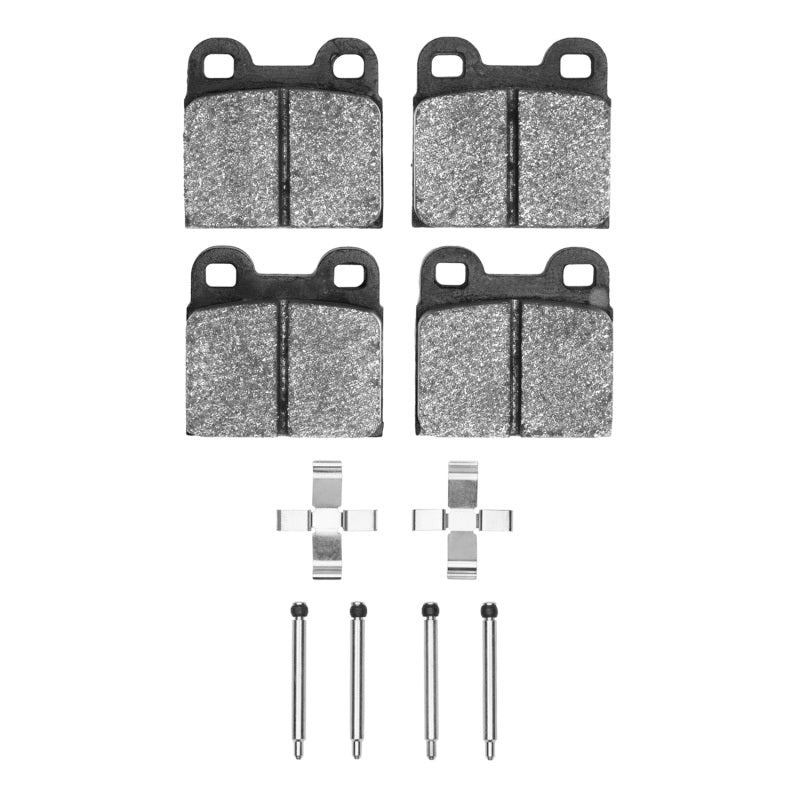 DFC 64-74 Alfa Romeo GTV Rear 5000 Advanced Low Metallic Brake Pads and Hardware Kit