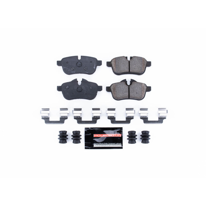 PowerStop 09-16 BMW Z4 Rear Z23 Evolution Sport Brake Pads w/Hardware