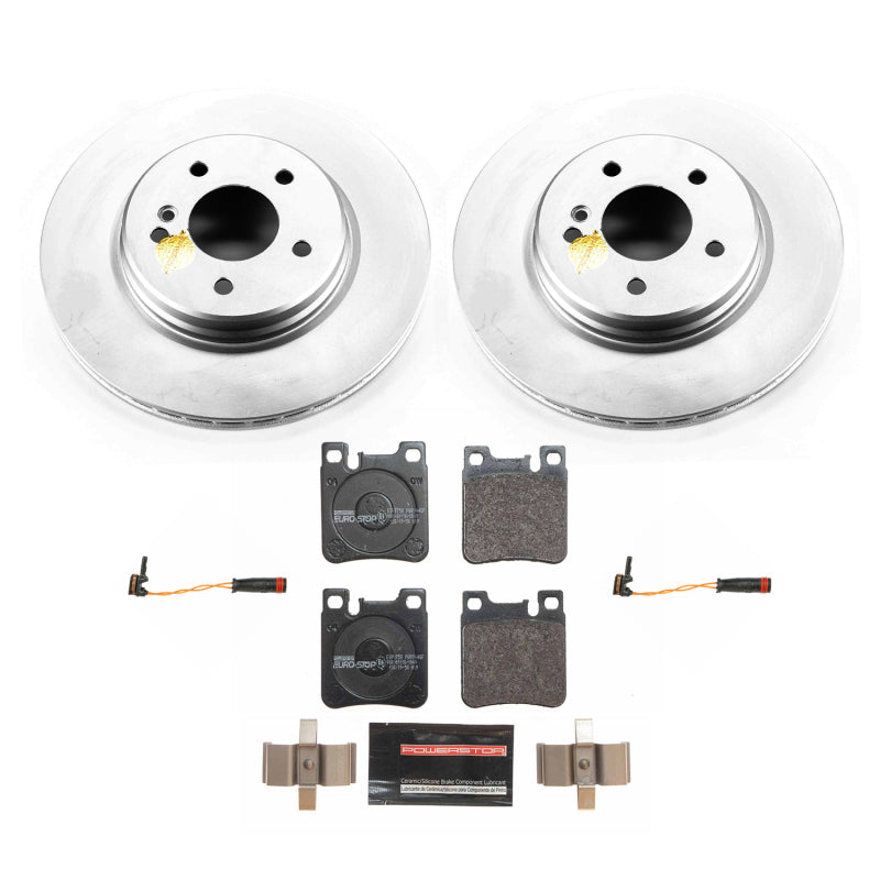 PowerStop 02-04 Mercedes-Benz C32 AMG Rear Euro-Stop Brake Kit