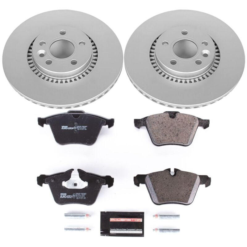 PowerStop 11-14 Volvo S60 Front Euro-Stop Brake Kit