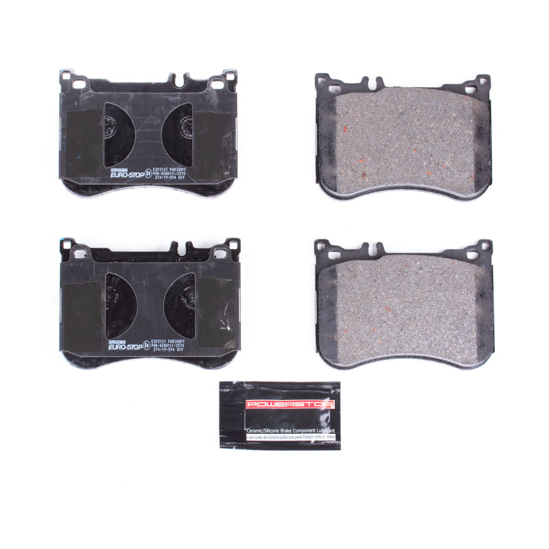 PowerStop 13-18 Mercedes-Benz SL550 Euro-Stop ECE-R90 Front Brake Pads