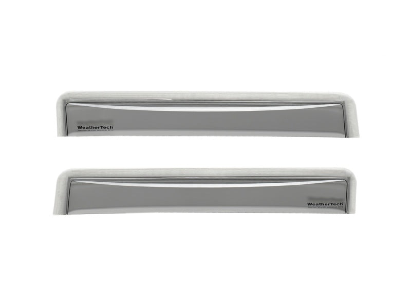WeatherTech 2015+ Land Rover Discovery Sport Rear Side Window Deflectors - Light Smoke