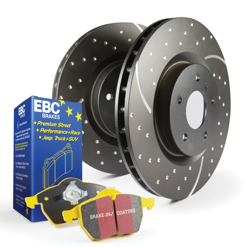 EBC S5 Kits Yellowstuff Pads and GD Rotors - 2019-2023 Audi A6 Quattro Premium