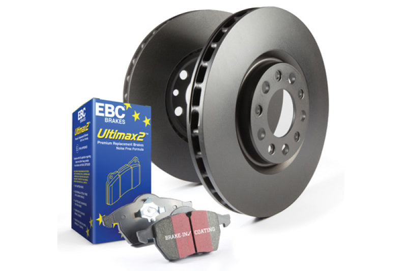 EBC Stage 20 Kits Ultimax2 and RK Rotors Front+Rear - 2010-2012 Audi A3 TDI
