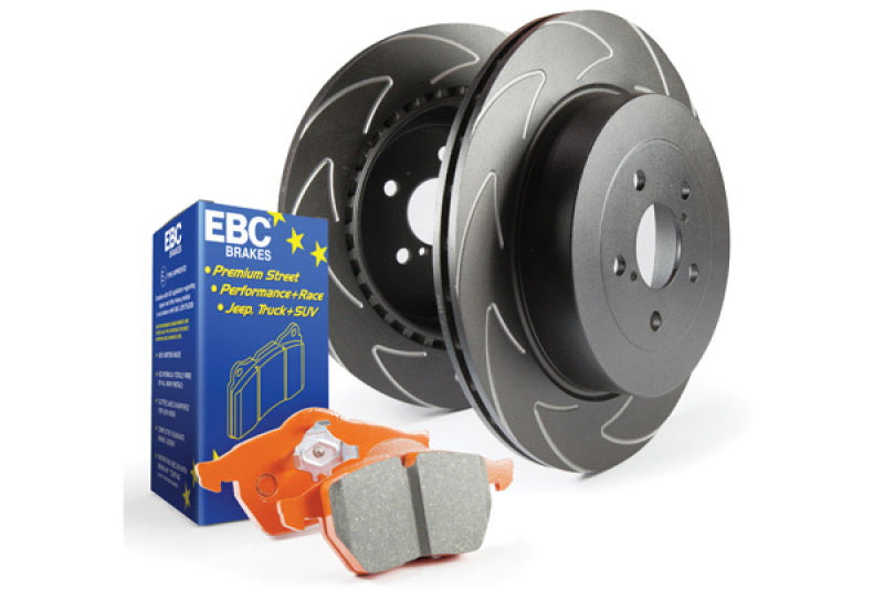 EBC S7 Kits Orangestuff Pads & BSD Rotors - 2014-2018 Volkswagen Passat S