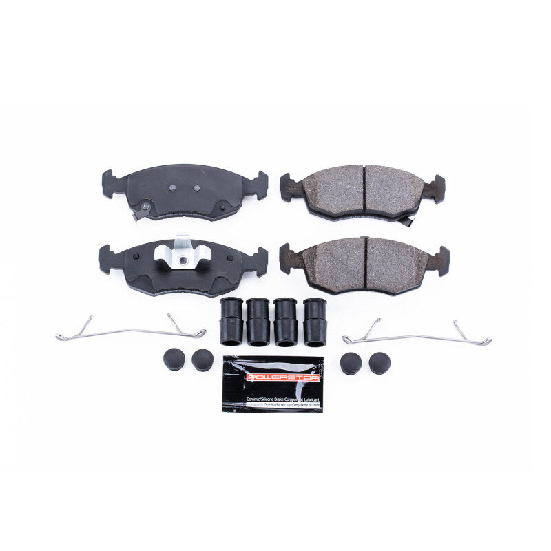 PowerStop 12-18 Fiat 500 Front Z23 Evolution Sport Brake Pads w/Hardware