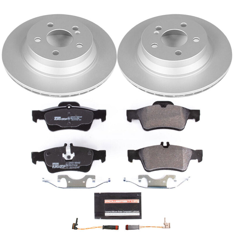 PowerStop 06-09 Mercedes-Benz E350 Rear Euro-Stop Brake Kit