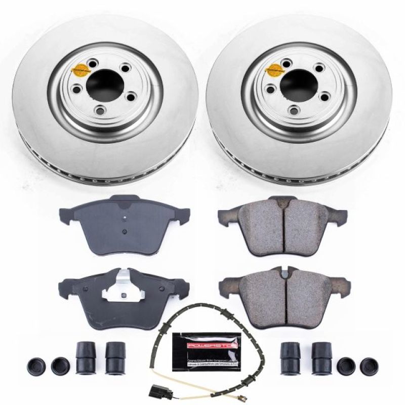 PowerStop 10-15 Jaguar XF Front Z23 Evolution Sport Coated Brake Kit