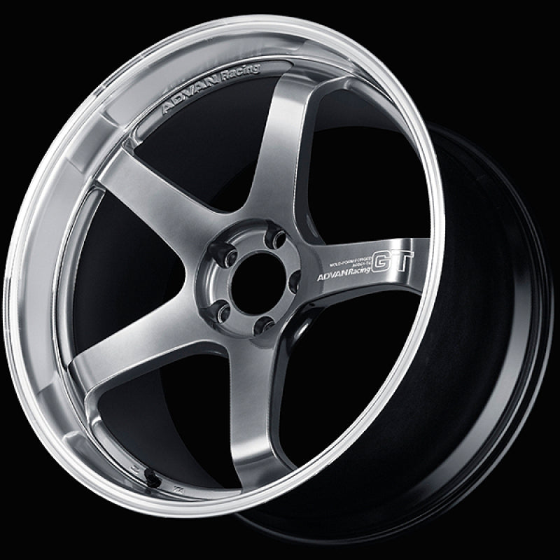 Advan GT Premium Version 19x10 +32 5-120 Machining & Hyper Platinum Black Wheel