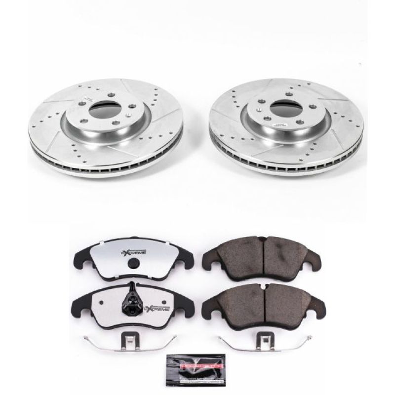 PowerStop 12-16 Audi A4 Front Z26 Street Warrior Brake Kit