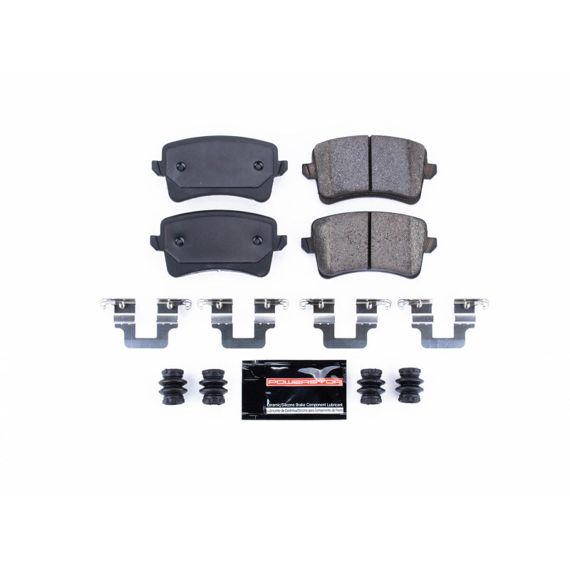 PowerStop 10-16 Audi A4 Rear Z23 Evolution Sport Brake Pads w/Hardware