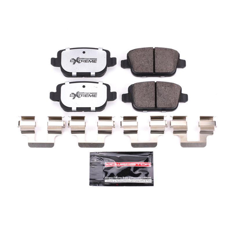 PowerStop 07-08 Volvo S80 Rear Z36 Truck & Tow Brake Pad w/Hardware