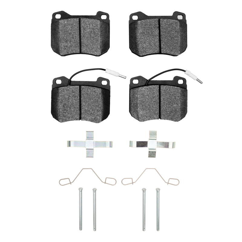 DFC 80-89 Peugeot 505 Front 5000 Advanced Semi Metallic Brake Pads and Hardware Kit