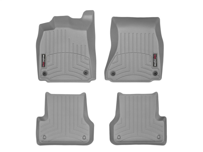 WeatherTech  12+ Audi A6/S6/A7 Front And Rear Floorliners - Grey