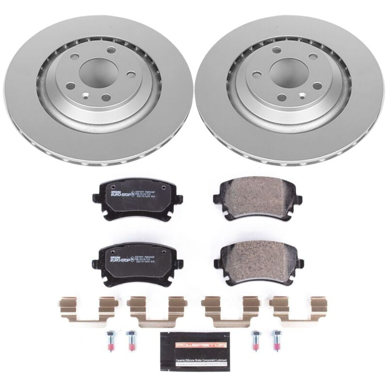 PowerStop 05-11 Audi A6 Quattro Rear Euro-Stop Brake Kit