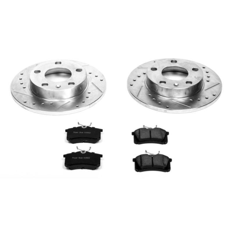 PowerStop 02-06 Audi A4 Rear Z23 Evolution Sport Brake Kit
