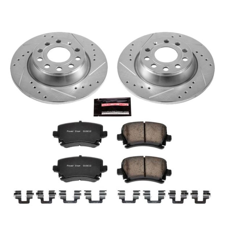 PowerStop 2013 Audi A3 Rear Z23 Evolution Sport Brake Kit