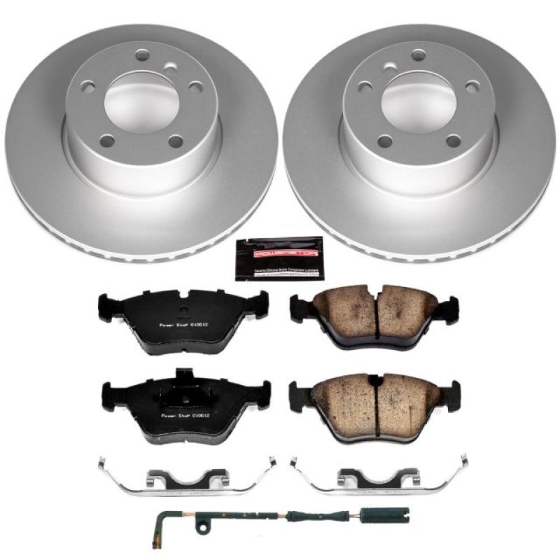 PowerStop 01-03 BMW 525i Front Z23 Evolution Sport Coated Brake Kit