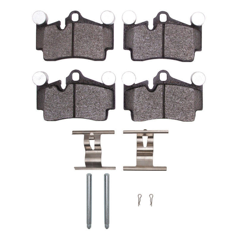 DFC 03-15 Audi Q7 Rear 5000 Advanced Low Metallic Brake Pads and Hardware Kit