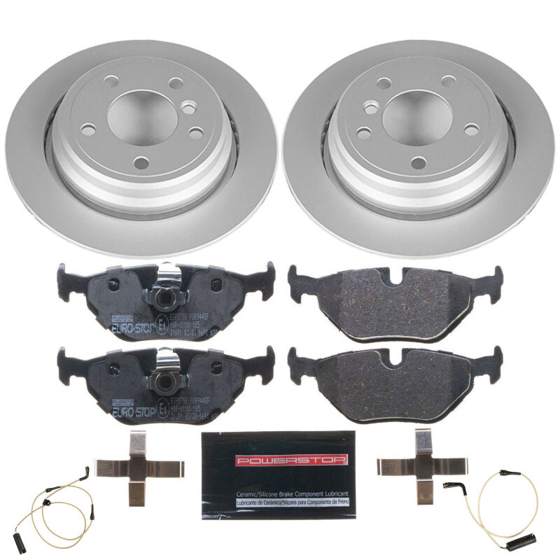 PowerStop 01-03 BMW 525i Rear Euro-Stop Brake Kit