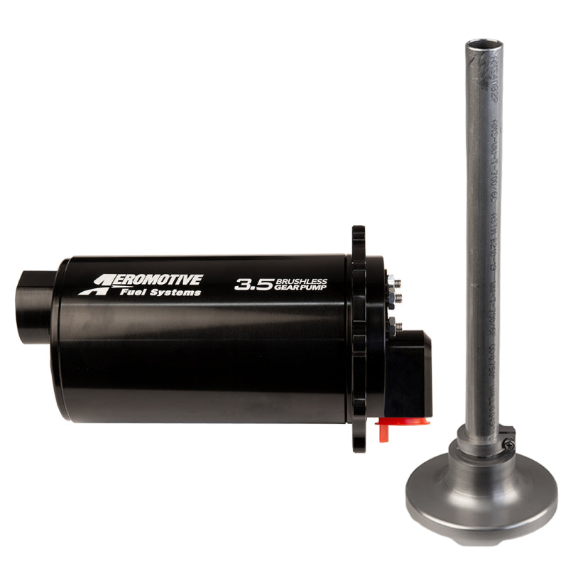 Aeromotive Fuel Pump TVS Universal In-Tank 90-Deg Outlet BL Spur Gear 3.5