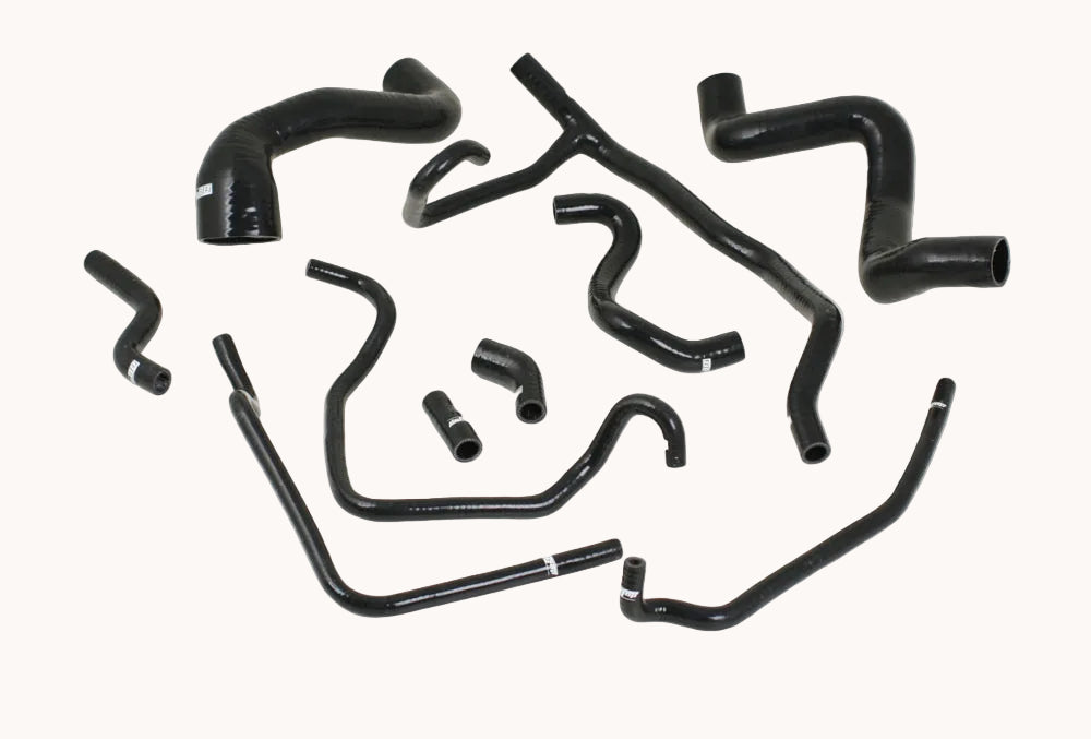 do88 Porsche 968 Coolant hoses Black