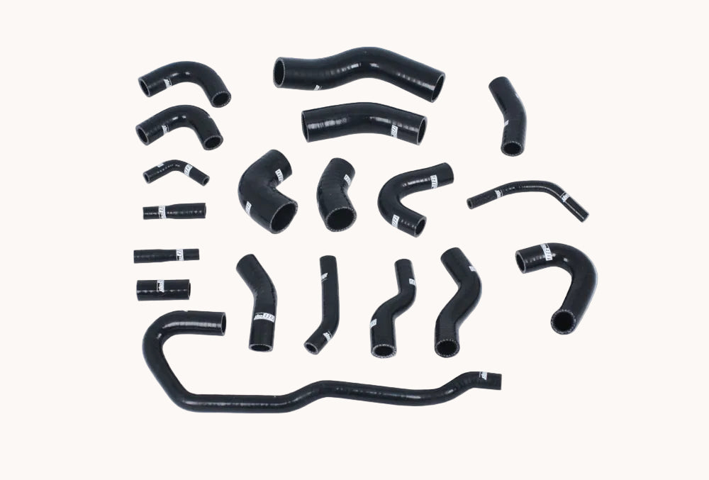 do88 Audi RS6 C5 2002-2004 Coolant hoses Black