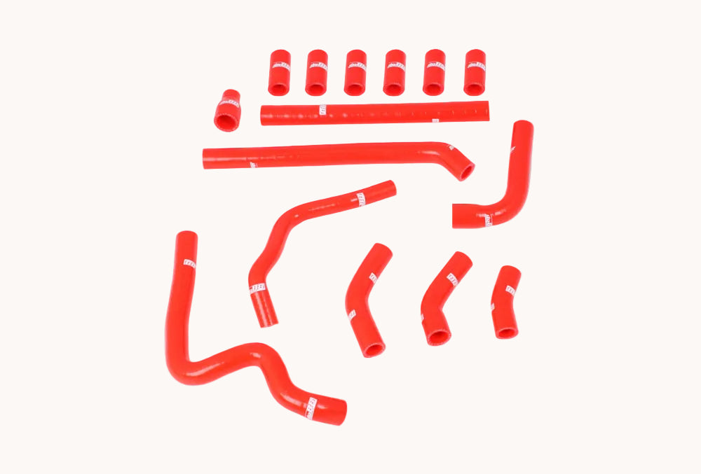 do88 Audi RS6 C5 2002-2004 Crankcase vent hoses Red