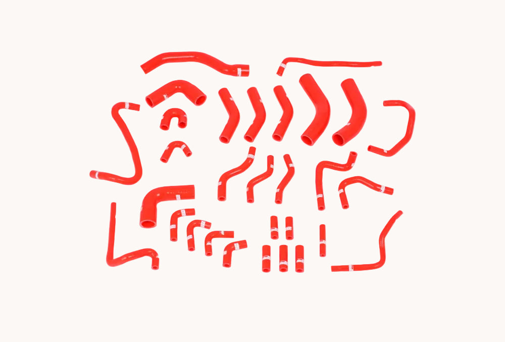 do88 Audi RS6 C5 2002-2004 Vacuum hoses Red