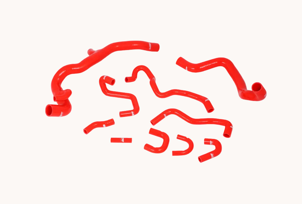 do88 Volvo S60/V60/V70/XC70/S80 T4 T5 2.5FT Automatic 07-16 Coolant hoses Red