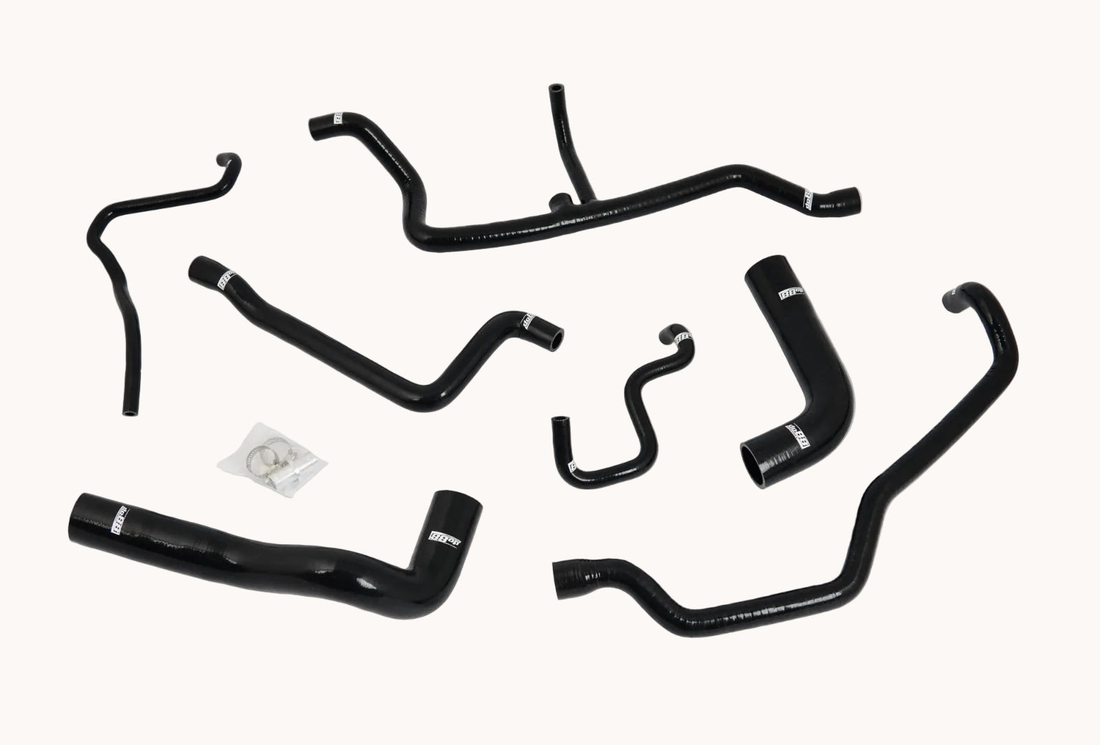 do88 BMW 525i 525ix E34 Coolant hoses Black