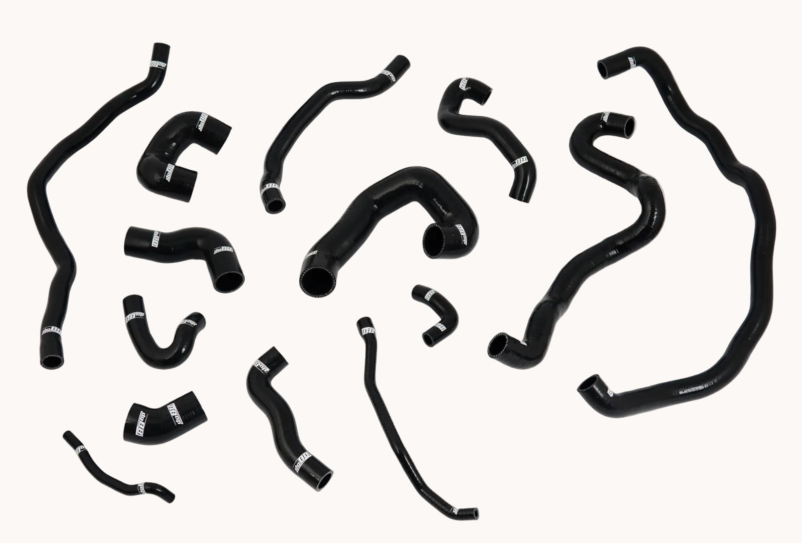 do88 BMW 135i 335i E82 E90 (N54) Coolant hoses Black