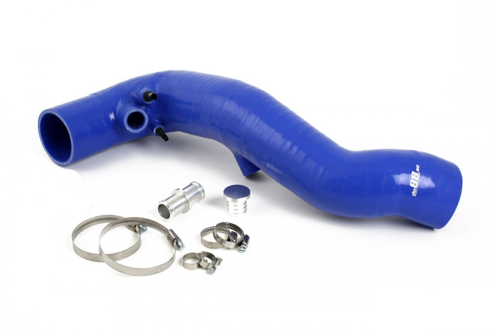 do88 Volvo S60/V70/XC70/S80/XC90 Turbo 3'' Inlet hose Blue