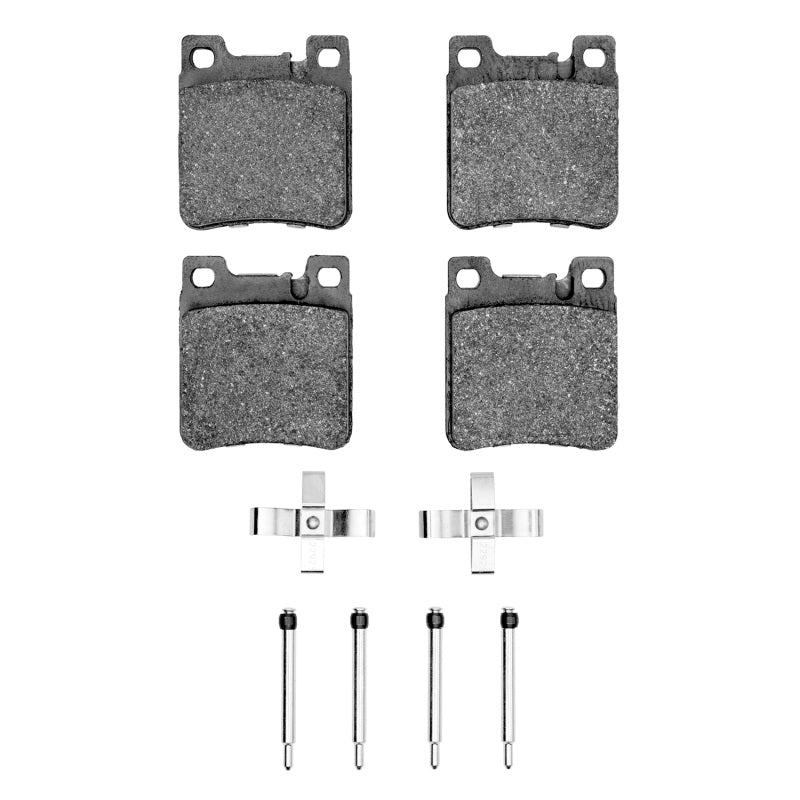 DFC 94-00 Mercedes-Benz C36 AMG Rear 5000 Advanced Low Metallic Brake Pads and Hardware Kit