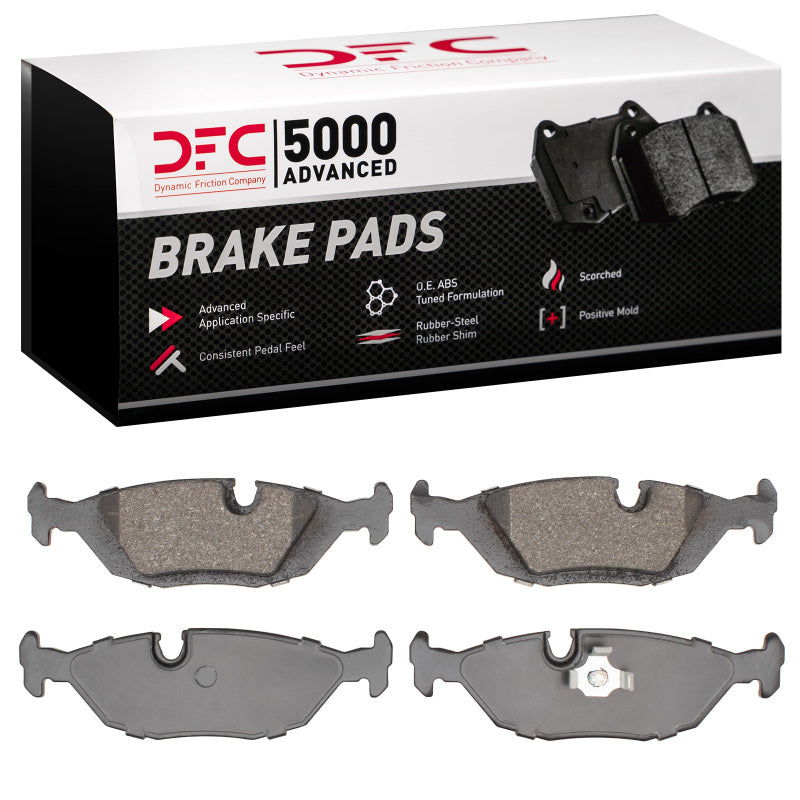 DFC 81-91 BMW 318i Rear 5000 Advanced Low Metallic Brake Pads