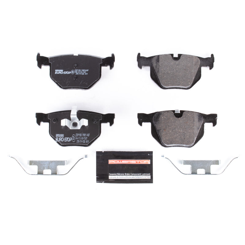 PowerStop 13-15 BMW X1 Euro-Stop ECE-R90 Rear Brake Pads