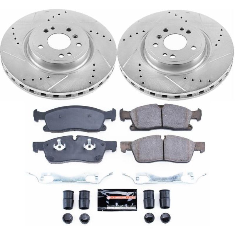 PowerStop 2016 Mercedes-Benz GLE300d Front Z23 Evolution Sport Brake Kit