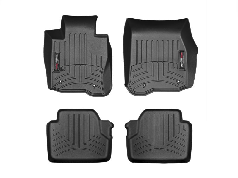 WeatherTech  14+ Bmw 4-Series Front And Rear Floorliners - Black