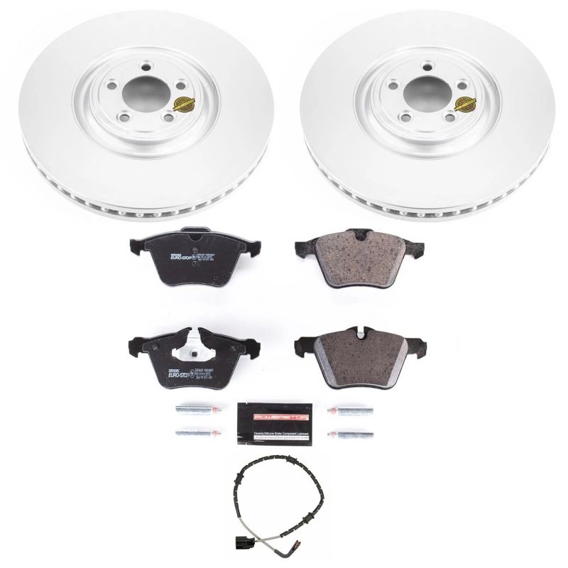PowerStop 2018 Jaguar XJ Front Eurostop Brake Kit