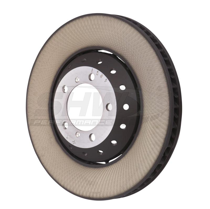 SHW Performance 19-21 Porsche Cayenne S 2.9L w/19in Wheel Frt Left Smooth LW Brake Rotor (EU Only) (9Y0615301AB)