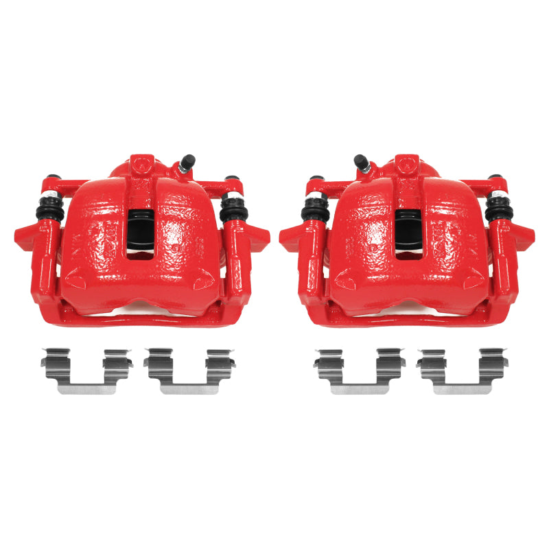 PowerStop 07-16 Mini Cooper Front Red Calipers w/Brackets - Pair