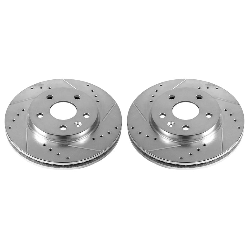 PowerStop 11-16 Buick LaCrosse Front Evolution Drilled & Slotted Rotors - Pair