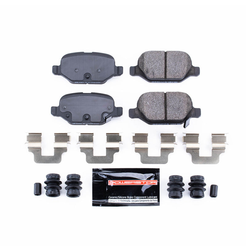 PowerStop 12-17 Fiat 500 Rear Z23 Evolution Sport Brake Pads w/Hardware
