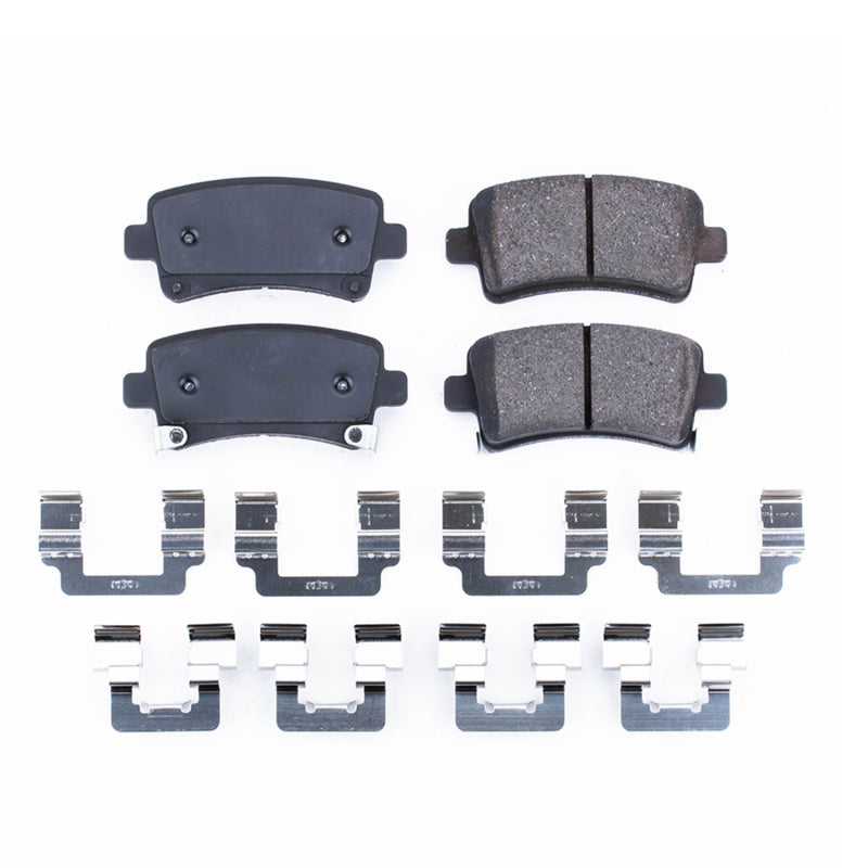 PowerStop 2010 Buick Allure Rear Z17 Evolution Ceramic Brake Pads w/Hardware
